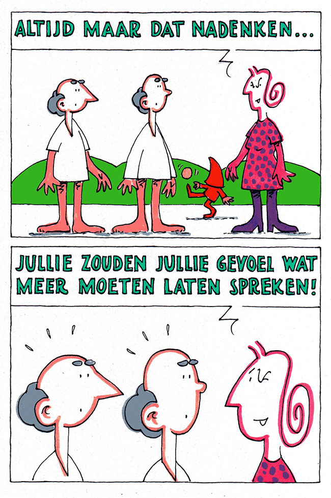 laat je gevoel spreken...
