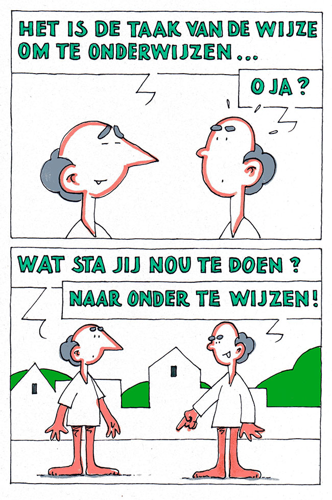 onderwijzen...