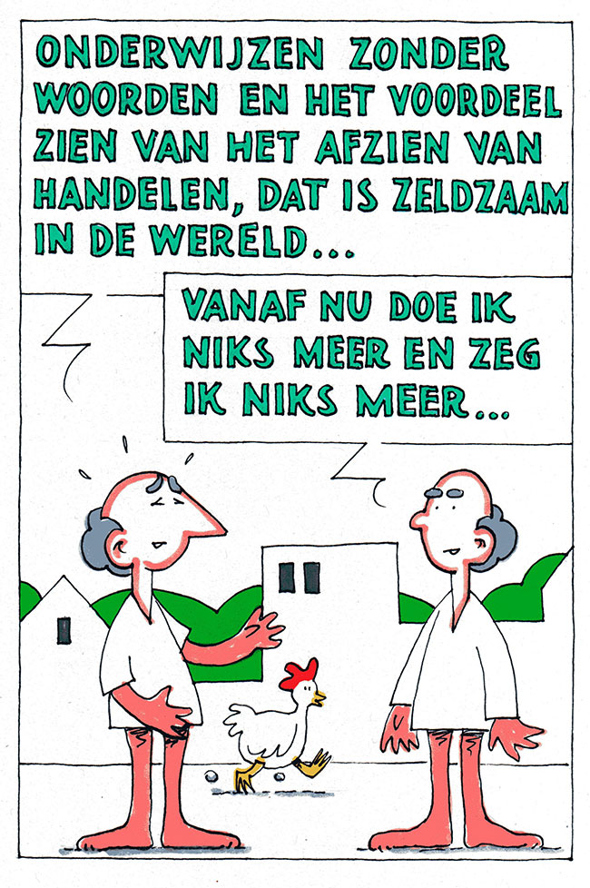 vanaf nu doe ik niets meer...
