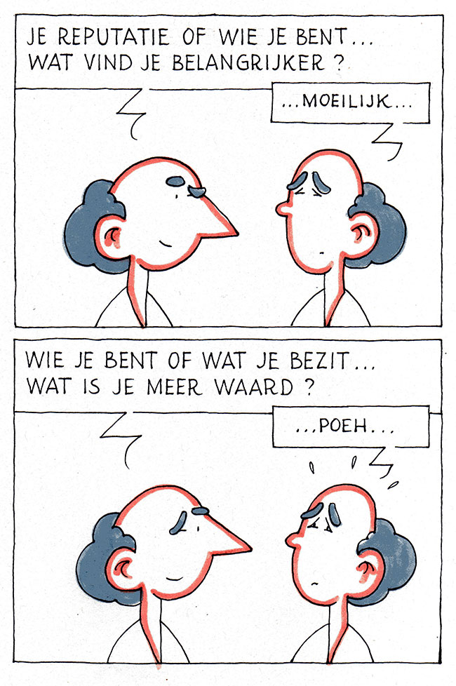 wat vind je belangrijker?