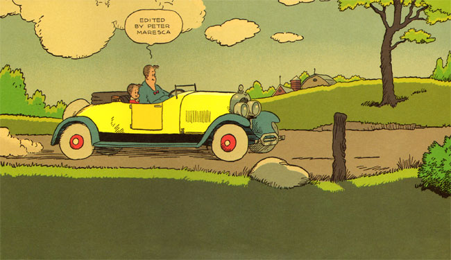 detail van de cover van chris ware