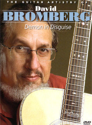 gitarist david bromberg live in een studio