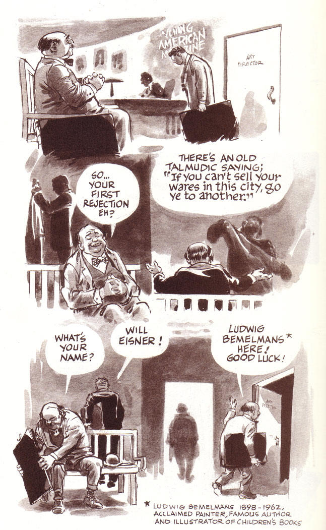 een jonge eisner ontmoet de oude bemelmans...