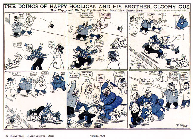 een strip uit 1903...