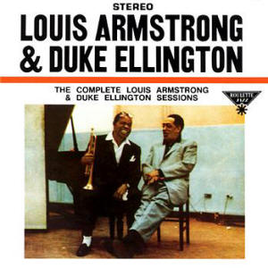 samen met louis armstrong...