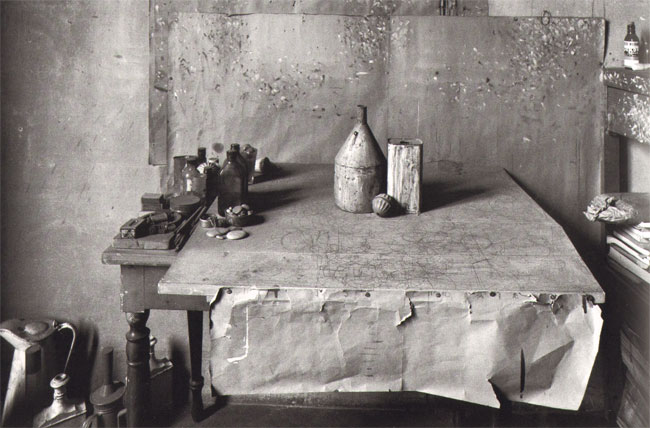 tafel met stilleven...