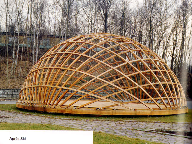 houten koepel