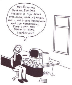 een kort en duidelijk telefoontje...