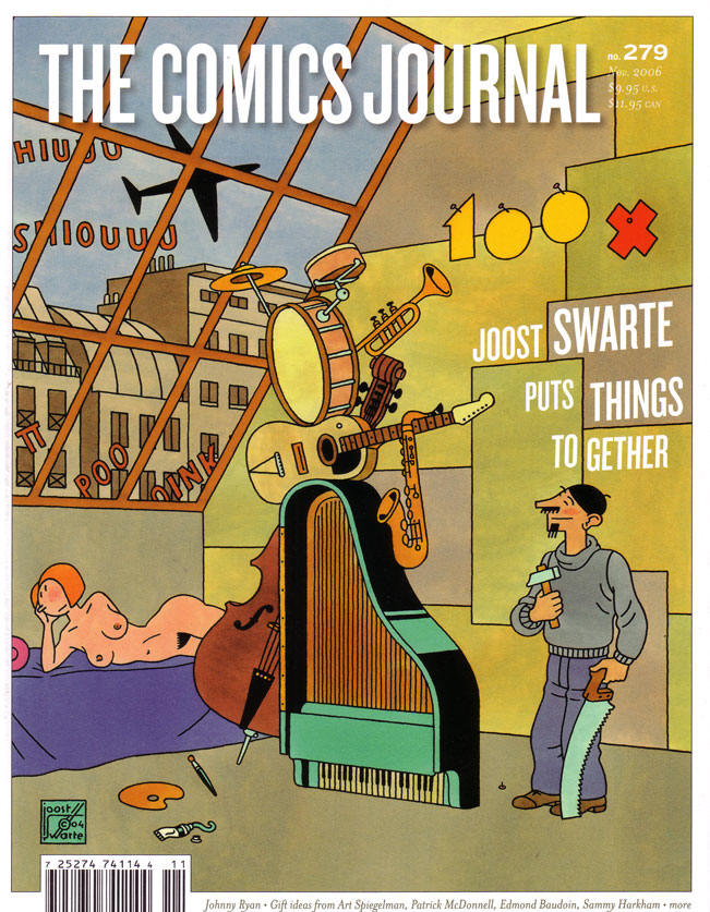 comics journal van november 2006...