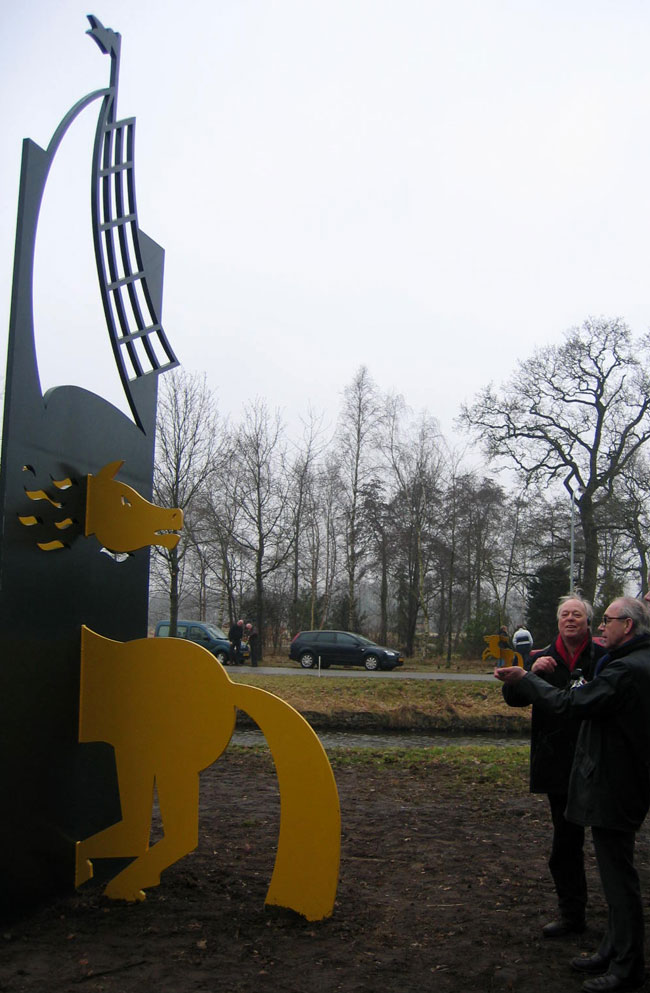 swarte met beeld...