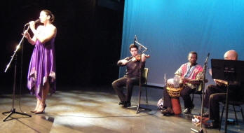 zangeres, morad khoury, osama mileegi en haytham safia