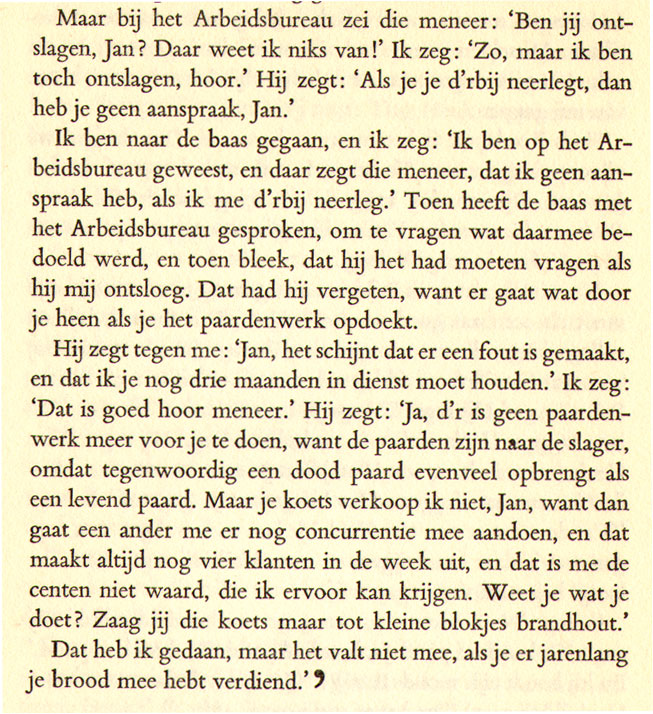 het valt niet mee...