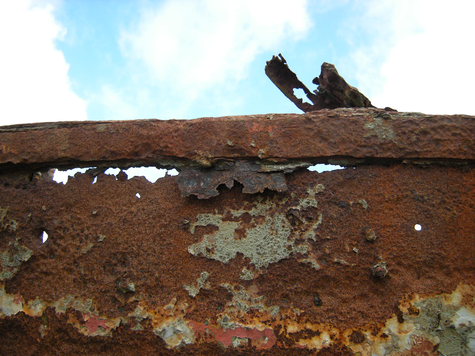 roest is mooi van kleur...