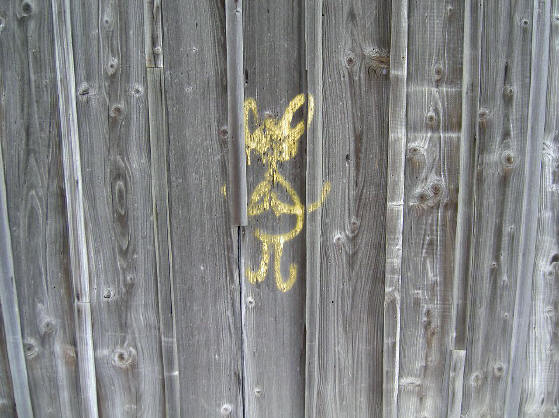 dorpsgraffiti...