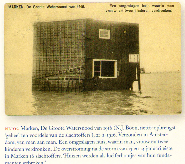 watersnood in marken 1916