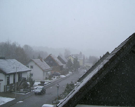 de eerste sneeuw...