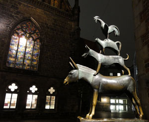 bremen op een herfstige avond…