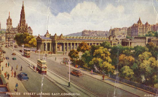 trams in edinburgh