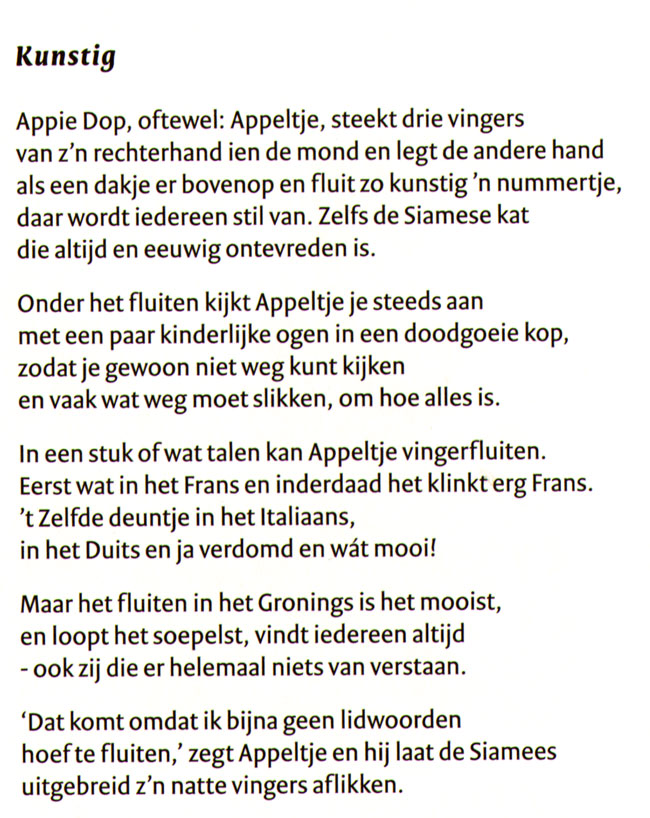de vertaling van het gedicht...