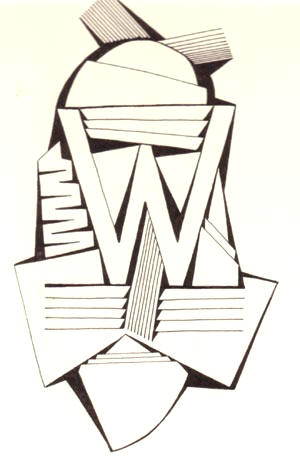 de letter W...