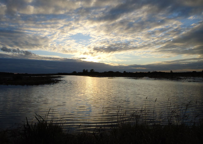 rimpelende lucht, rimpelend water, oktober 2012