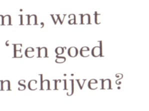 het vraagteken van noordzij...