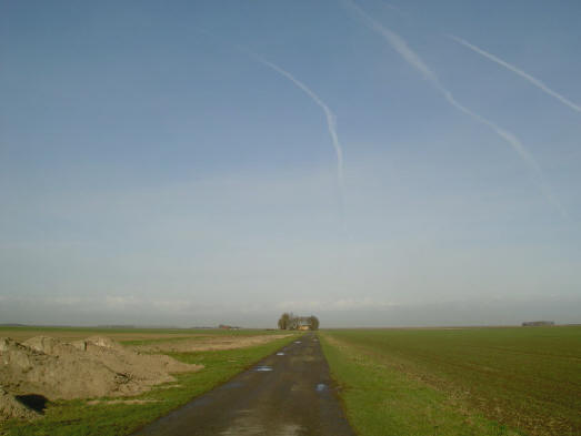 het is dan wel plat, maar je ziet daardoor juist meer...