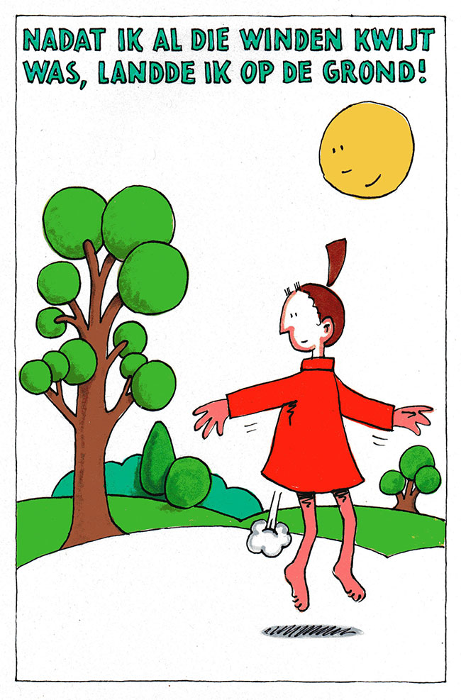 ik landde...