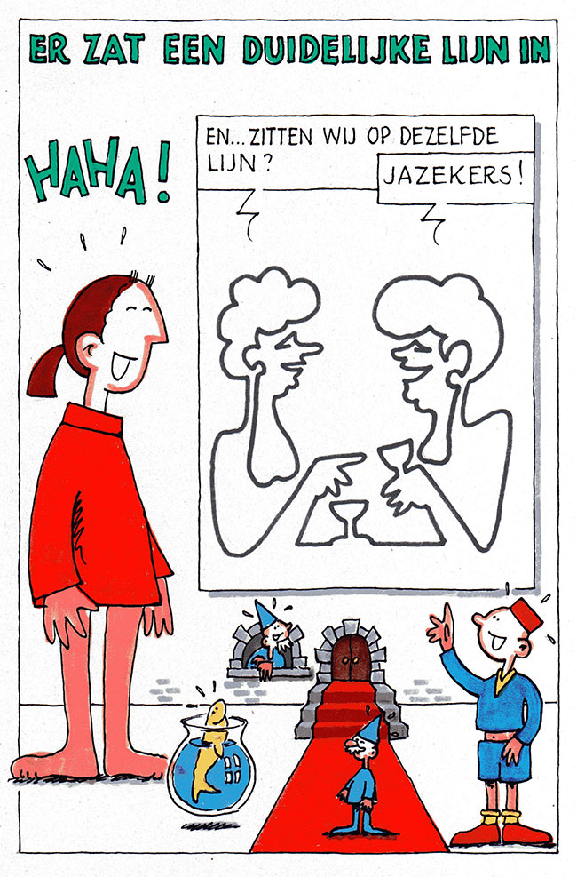 zitten wij op dezelfde lijn?