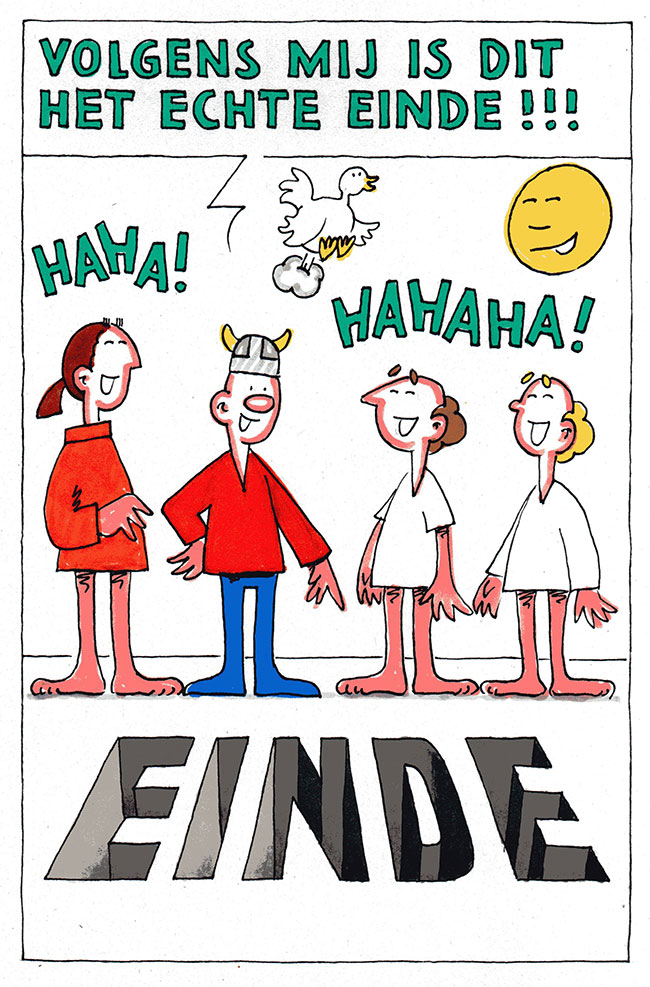 het echte einde...