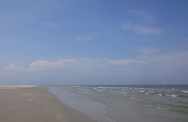 wolken en golven...