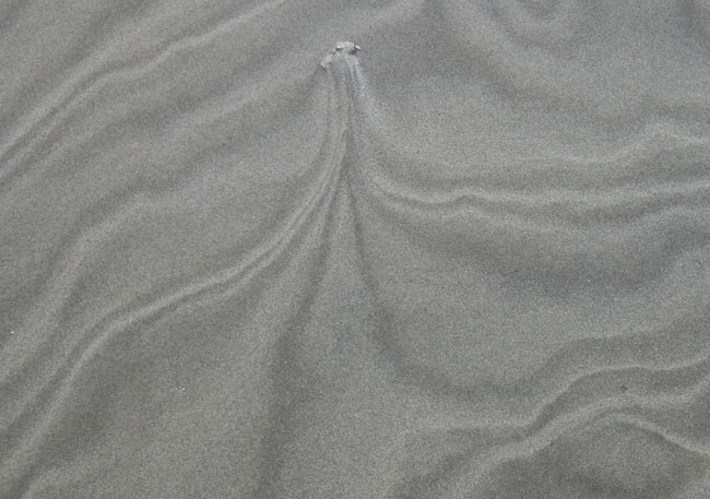 golvend zand...