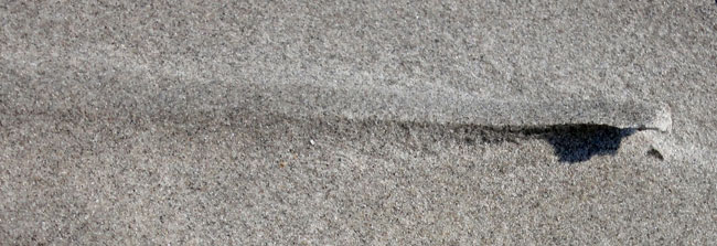enkel zand...