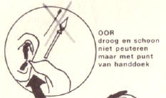niet peuteren!...