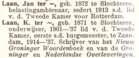 ter laan over ter laan...