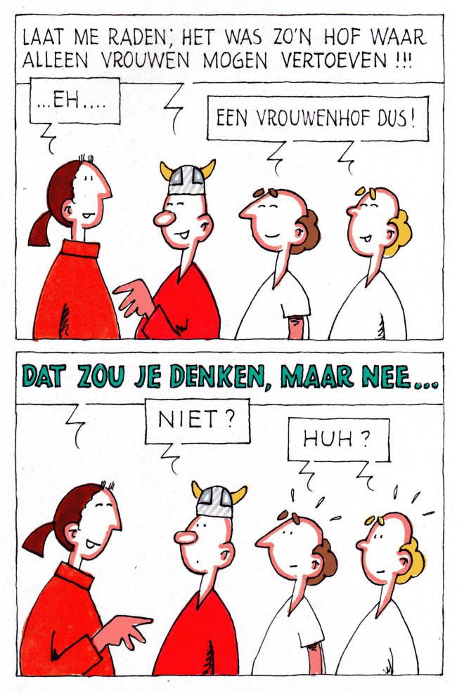 een vrouwenhof...