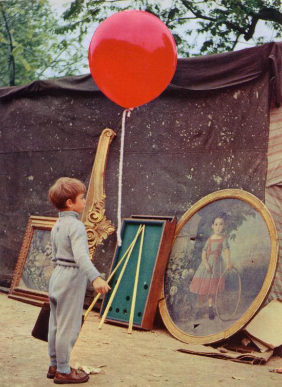 loszwevende ballon