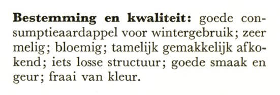 en waarom eten we de irene nog steeds?...