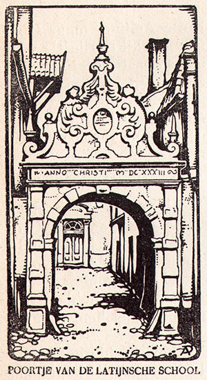 poortje van de latijnse school