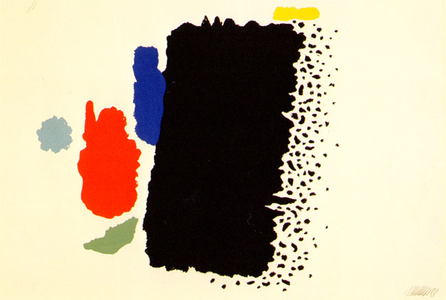 ARU met punten, 1955, seriegrafie
