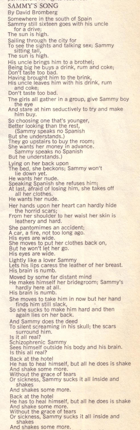 sammy's song