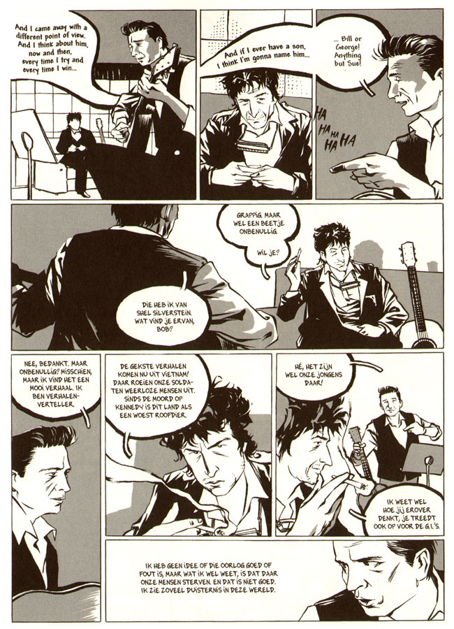 gesprek met dylan...