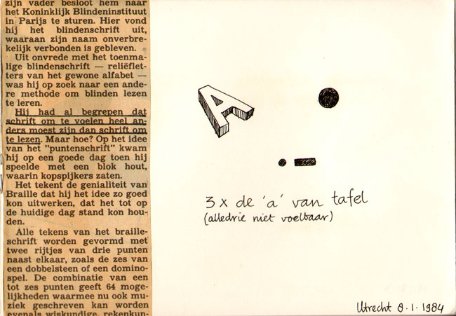 de a van tafel