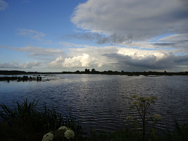 dreigende wolken...
