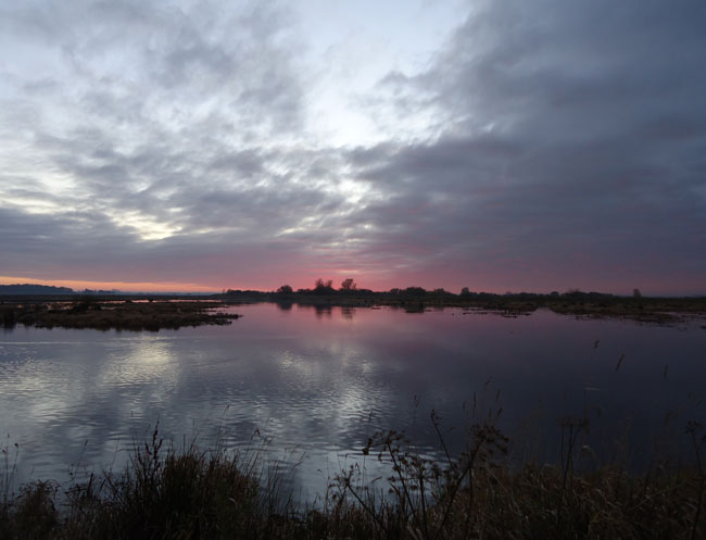 zonsondergang, november 2012