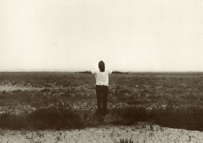 een vlakke horizon