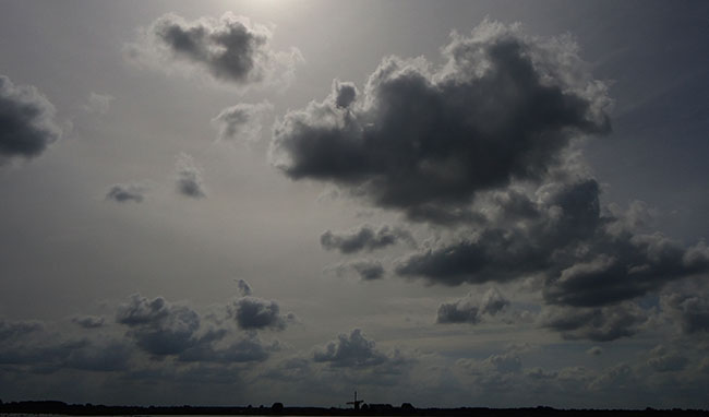 donker weer...
