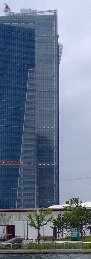 gebouw in songdo city