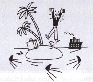 onbewoond eiland-spot