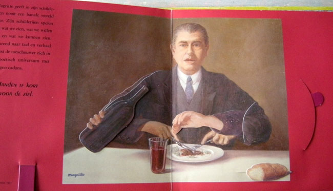 je kunt zef het schilderij in beweging zetten...